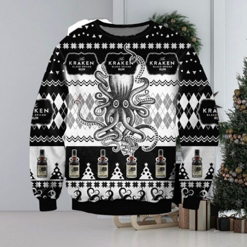 Spiced Rum Ugly Christmas Sweater, Gift for Christmas Holiday