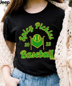 Spicy Pickles Baseball 2023 logo shirt