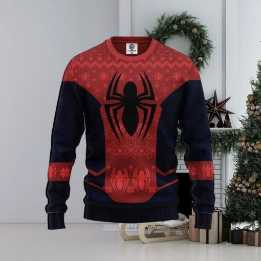 Spider Mans Ugly Christmas Sweater 3D All Over Print Christmas Gift