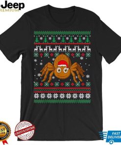 Spider Santa Hat Funny Ugly Christmas Pajama Holiday Xmas Shirt