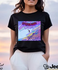 Spider man Across the Spider verse the art of the movie poster shirt