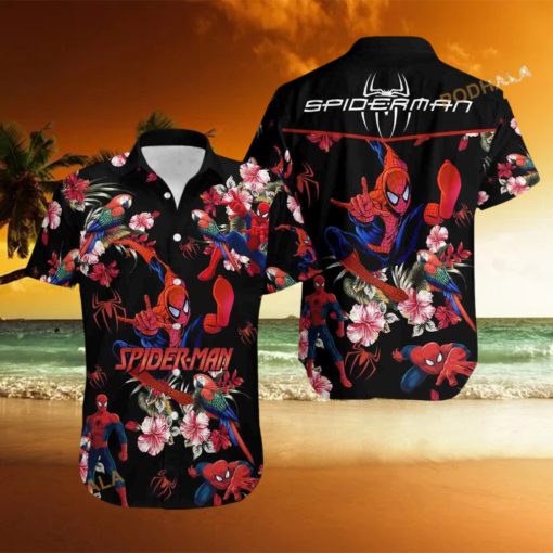Spiderman 3D Disney Hawaiian Shirt
