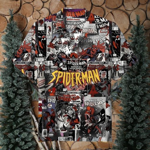 Spiderman Hawaiian 3D Shirt