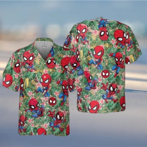 Spiderman Hawaiian Shirt