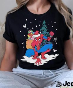 Spiderman Santa Christmas Tree Shirt