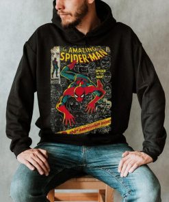 Spiderman T Shirt Marvel Comic Book Anniversary