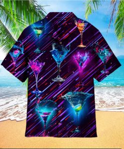 Splashing Cocktail Hot Outfit Hawaiian Shirt