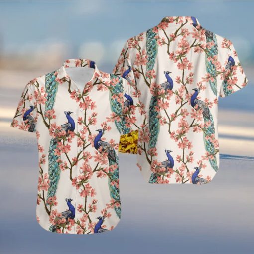 Splendid As Oriental Peacock Hawaiian Shirt