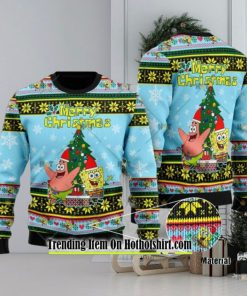 SpongeBob Merry Christmas Ugly Christmas Sweater