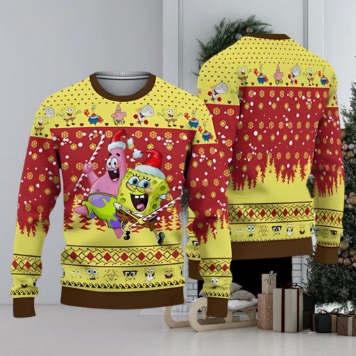 SpongeBobs SquarePant Christmas Ugly Sweater