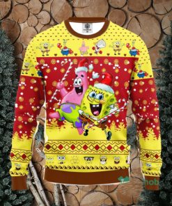 Spongebob Patrick Ugly Christmas Sweater Amazing Gift Men And Women Christmas Gift