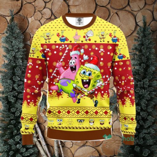 Spongebob Patrick Ugly Christmas Sweater Amazing Gift Men And Women Christmas Gift