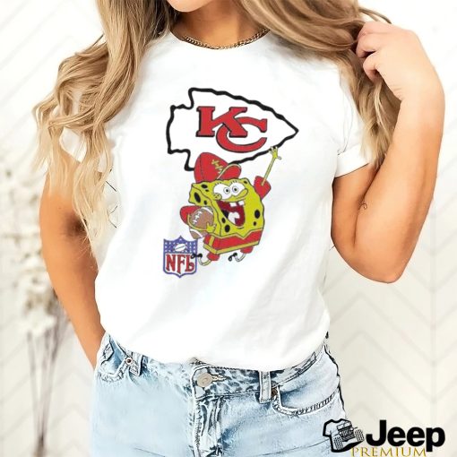 Spongebob The Kansas Chiefs T shirt