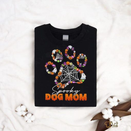 Spooky Dog Mom Paw Halloween 2023 Shirt