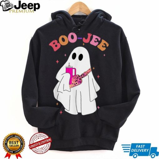 Spooky Season Cute Ghost Halloween Costume Boujee Boo Jee T Shirt (2)