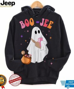 Spooky Season Funny Ghost Halloween Costume Boujee Boo Jee T Shirt