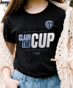 Sporting Kansas City Fanatics Branded Navy 2023 MLS Cup Playoffs T Shirt