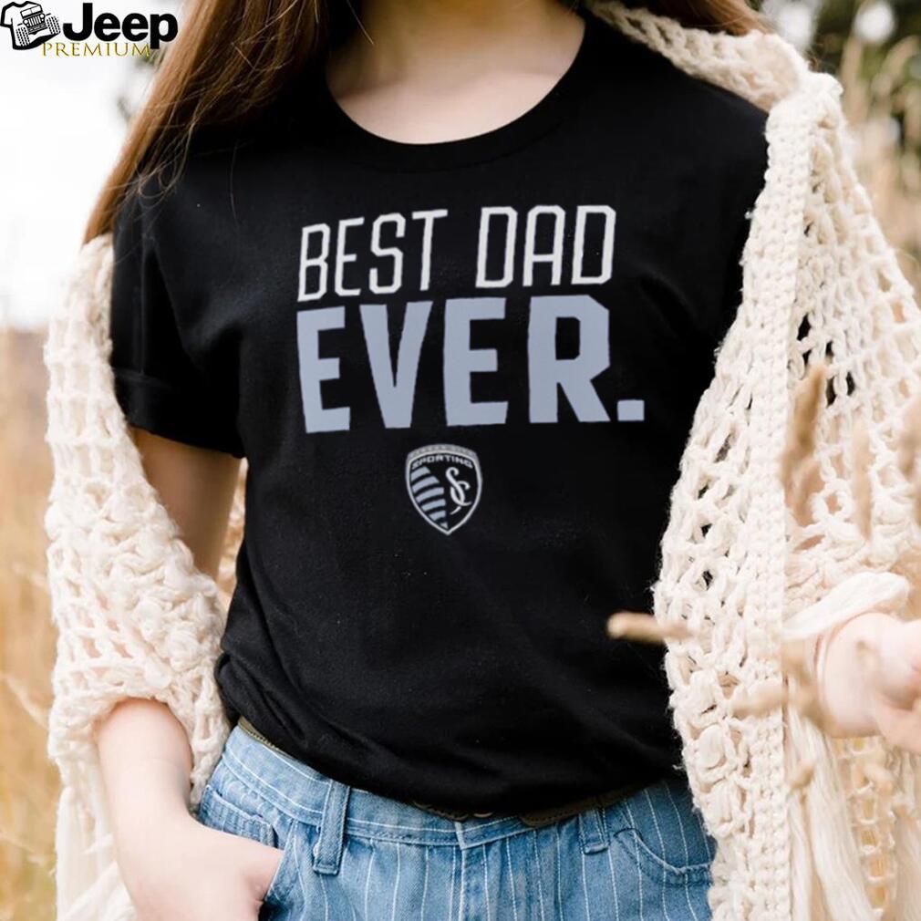 Sporting Kansas City Fanatics Branded Navy Best Dad Ever Father's Day T Shirt