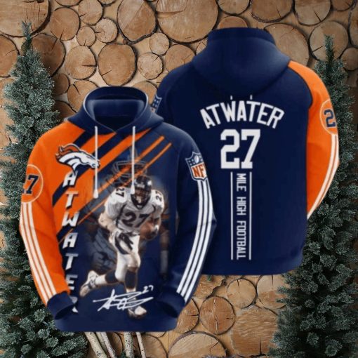 Sports American Football Nfl Denver Broncos Steve Atwater Usa 1008 Hoodie 3D Sweatshirt Tshirt Football Gift