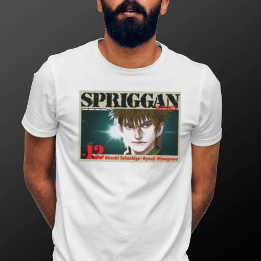 Spriggan 12 Manga Cover shirt