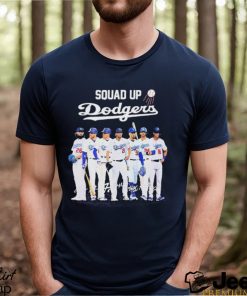 Squad Up Dodgers Signature All Star T Shirt