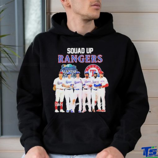 Squad Up Texas Rangers Signature All Star T Shirt