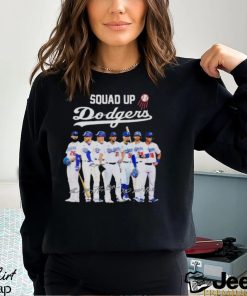 Squadd Up Los Angeles Dodgers 2023 Signatures shirt