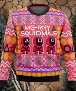 Squid Game Squidmas Ugly Christmas Sweater