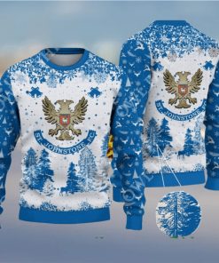 St Johnstone F.C. SPFL Scottish Snow Fall Pine Ugly sweater