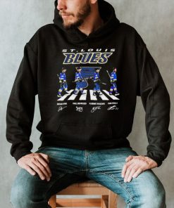 St Louis Blues Team 2022 Abbey Road Signature Shirt