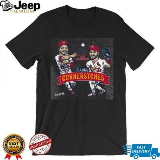 St Louis Cardinals Cards Cornerstones T Shirt