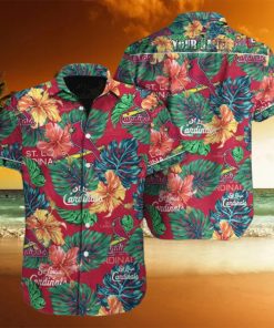 St Louis Cardinals MLB Custom Name Hawaiian Shirt