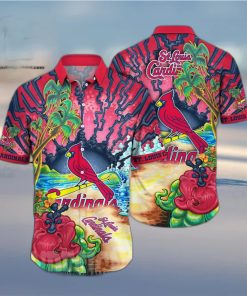 St Louis Cardinals MLB Floral Unisex Full Printing Hawaiian Shirt