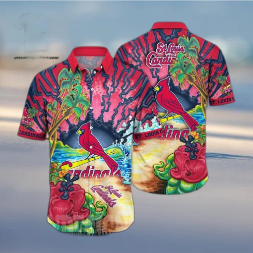 St Louis Cardinals MLB Floral Unisex Full Printing Hawaiian Shirt