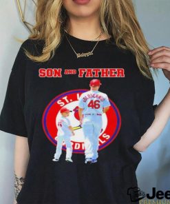 St Louis Cardinals Paul Goldschmidt son and father shirt t shirt - Limotees