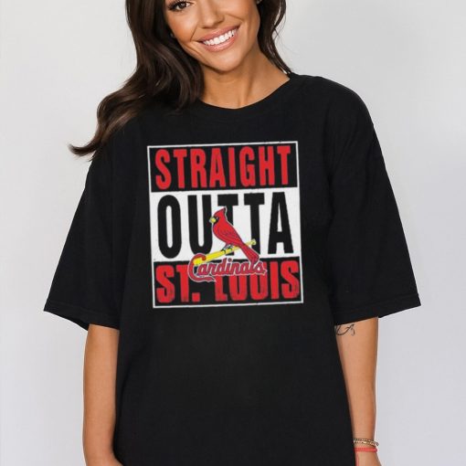 St Louis Cardinals Straight Outta St Louis Shirt