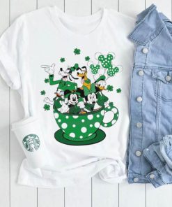 St Patrick’s Day Mickey And Friends Coffee Cup shirt