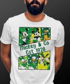 St Patrick’s Day Mouse And Friends Mickey And Co Est 1920 Shamrock 2023 Shirt
