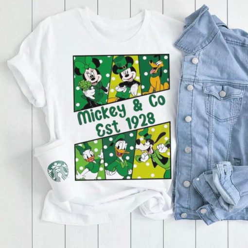 St Patrick’s Day Mouse And Friends Mickey And Co Est 1920 Shamrock shirt