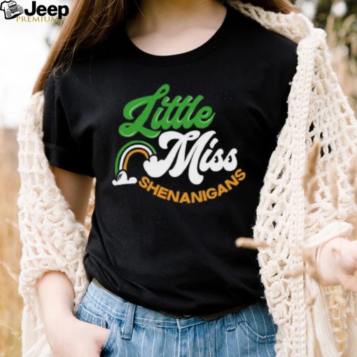 St’ Patrick’s Day little miss Shenanigans T shirt