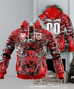 St. George Illawarra Dragons Deer Hunting Hoodie