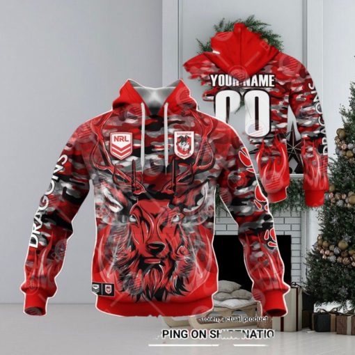 St. George Illawarra Dragons Deer Hunting Hoodie