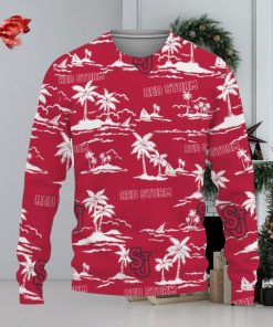 St. John’s Red Storm Aloha Hawaii Beach Ugly Xmas Sweater Gift Holidays