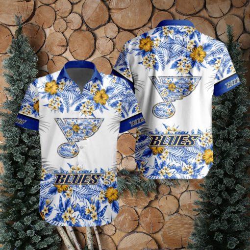 St. Louis Blues NHL Team Beach Vibe Hawaiian Shirt