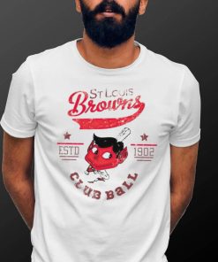 St. Louis Browns club ball estd 1902 shirt