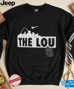 St. Louis Cardinals Nike Black Local Nickname Skyline T Shirt