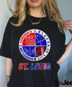 Official st louis cardinals city sc and blues shirt, hoodie