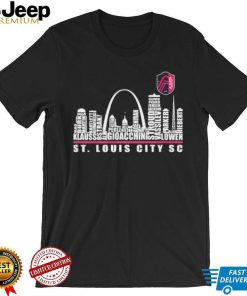 St. Louis City SC Players Name Skyline 2023 Shirt