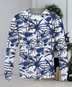 St.LouisBlues Champions Sports Coconut Patterns 2023 Ugly Xmas Sweater AOP