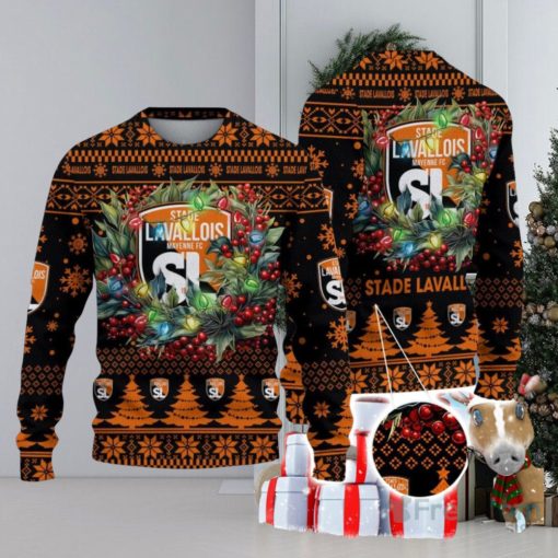 Stade Lavallois Ugly Christmas Sweater Gift Ideas For Fans